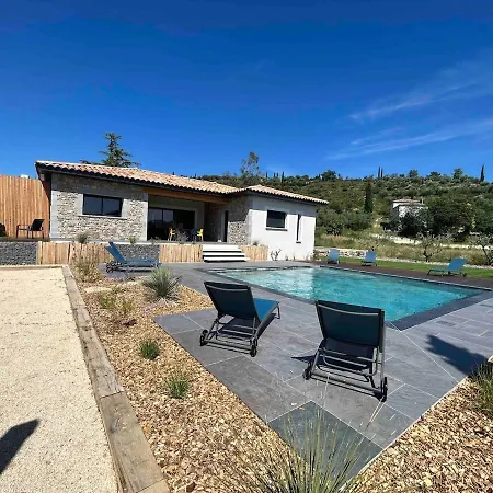 Villa La Crozette 4 Etoiles, Climatisee Avec Grande Piscine *